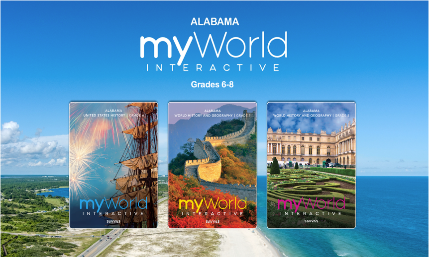 Alabama myWorld Interactive Grades 6-8